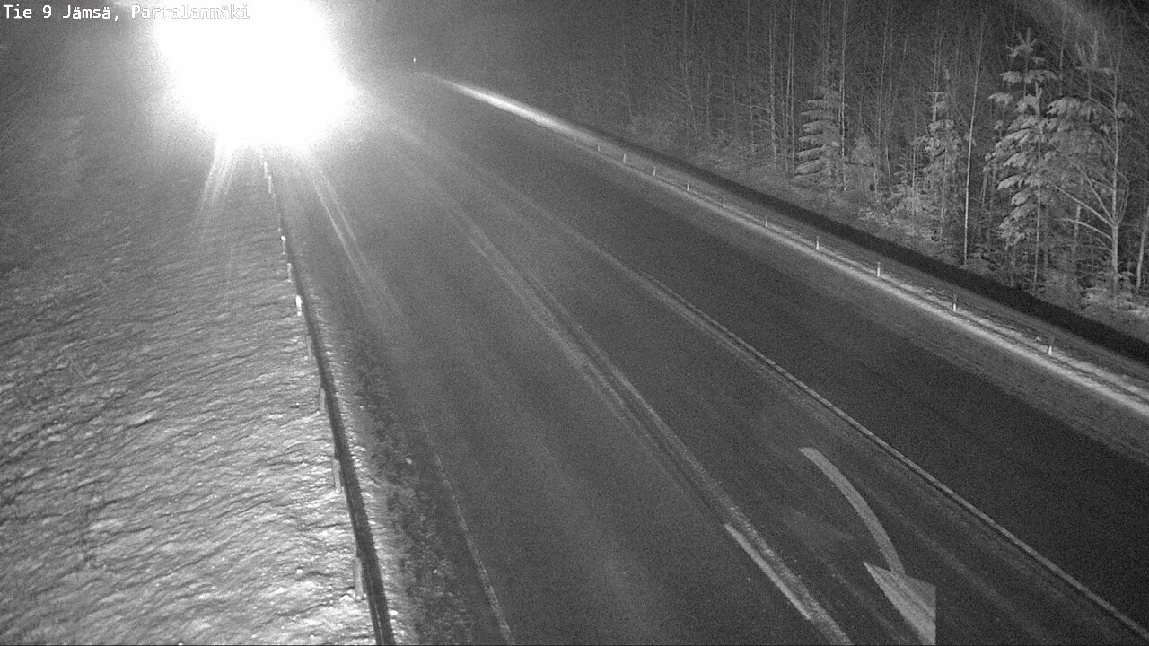 Weather Camera Image Road 9 Jämsä, Partalanmäki, Jämsä, Keski-Suomi