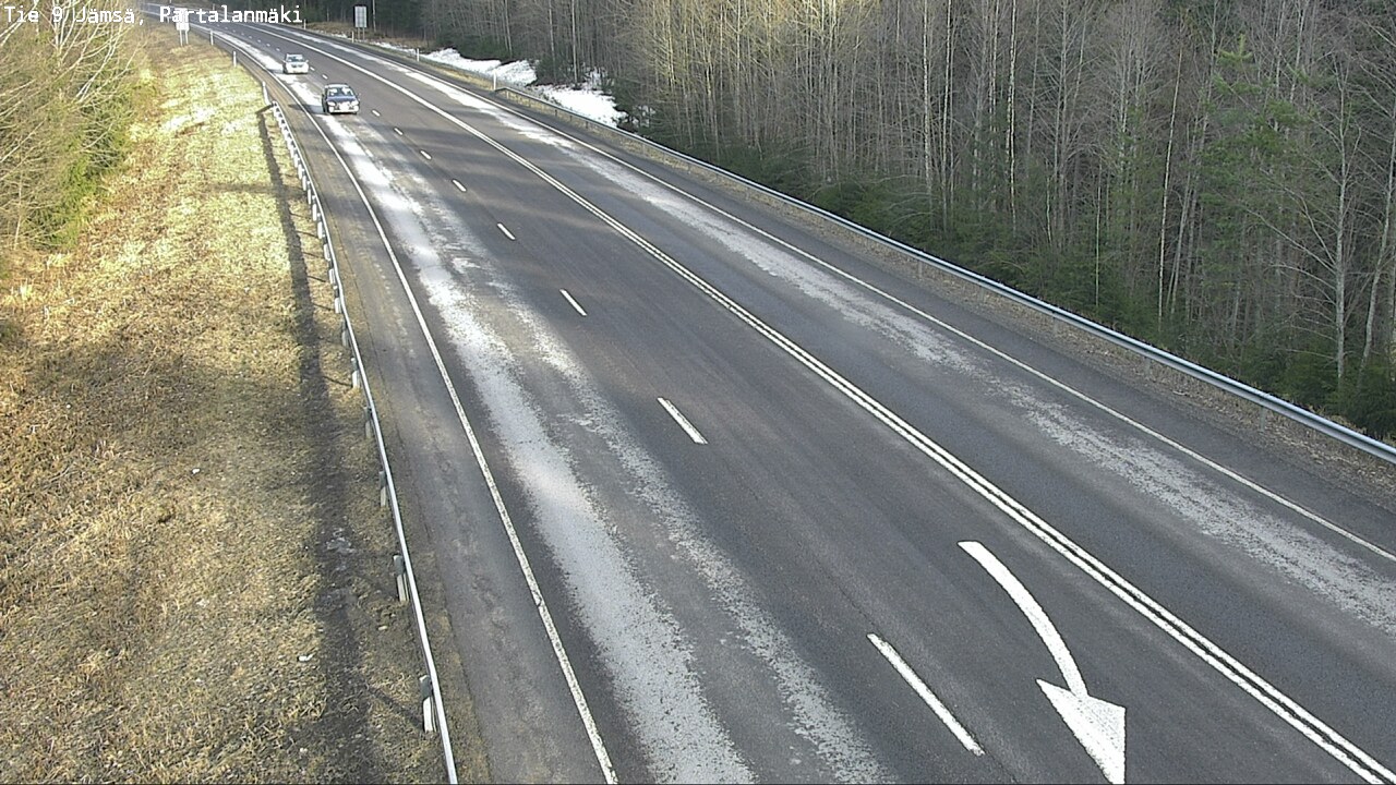 Weather Camera Image Väg 9 Jämsä, Partalanmäki, Jämsä, Keski-Suomi