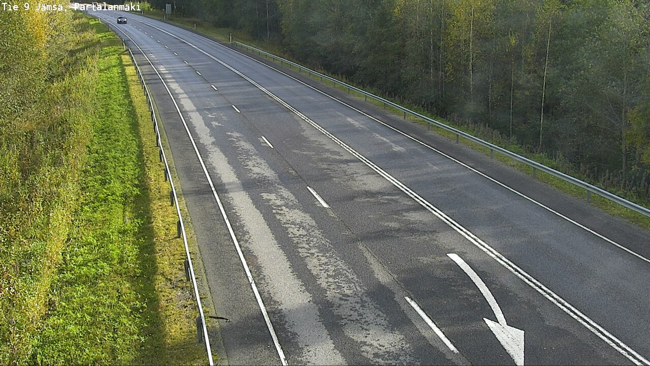 Weather Camera Image Road 9 Jämsä, Partalanmäki, Jämsä, Keski-Suomi