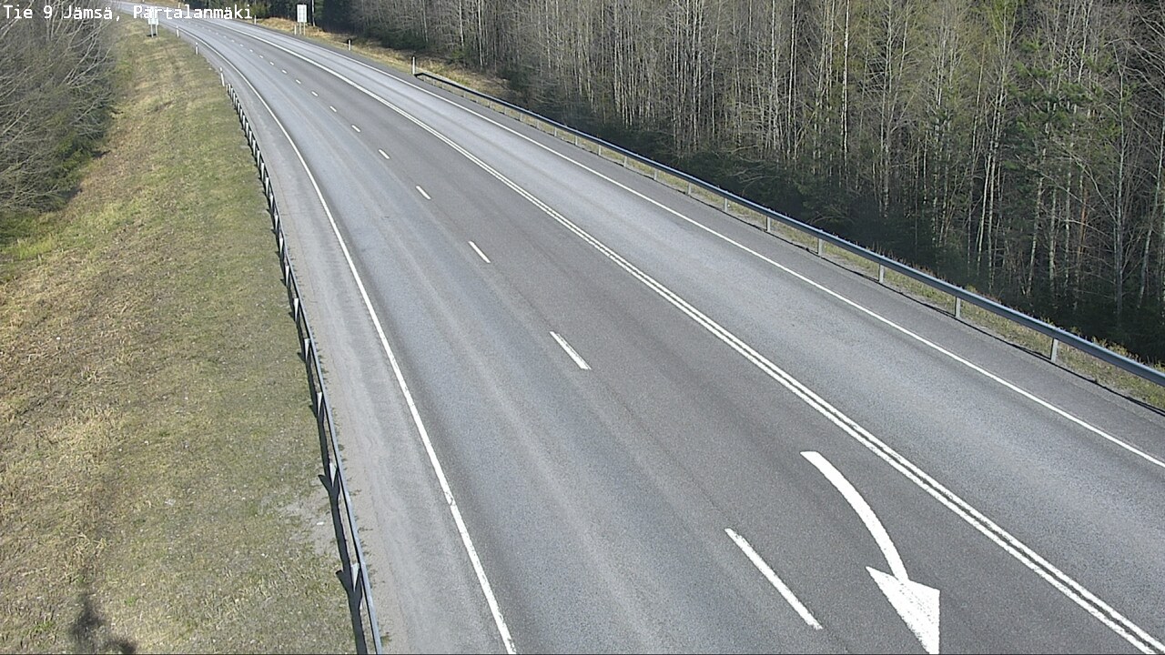 Kelikamerat Kuva Tie 9 Jämsä, Partalanmäki, Jämsä, Keski-Suomi