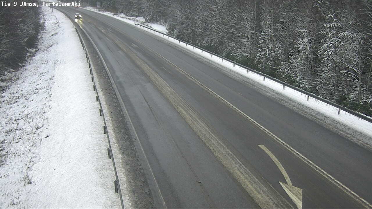 Weather Camera Image Road 9 Jämsä, Partalanmäki, Jämsä, Keski-Suomi