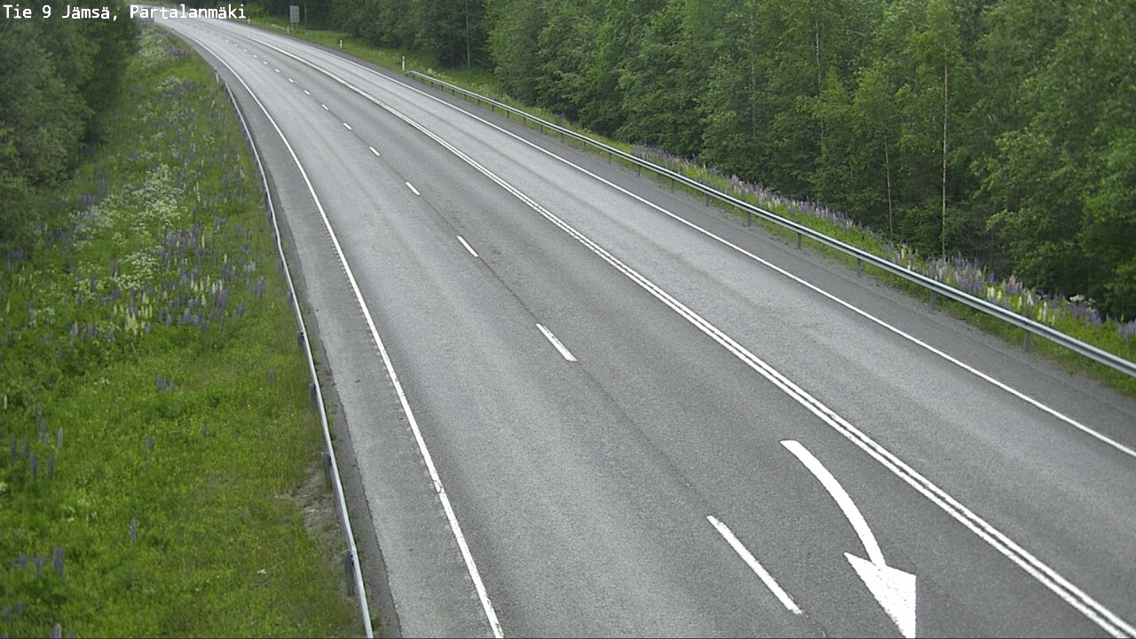 Kelikamerat Kuva Tie 9 Jämsä, Partalanmäki, Jämsä, Keski-Suomi