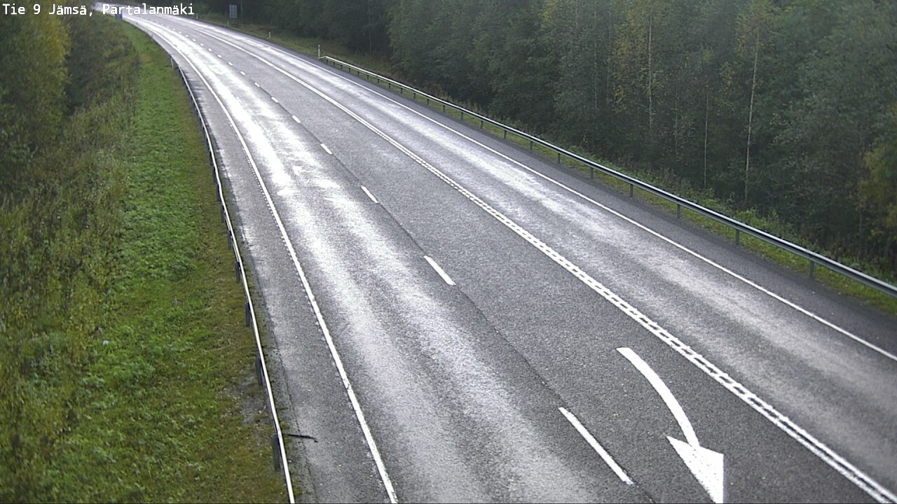 Kelikamerat Kuva Tie 9 Jämsä, Partalanmäki, Jämsä, Keski-Suomi