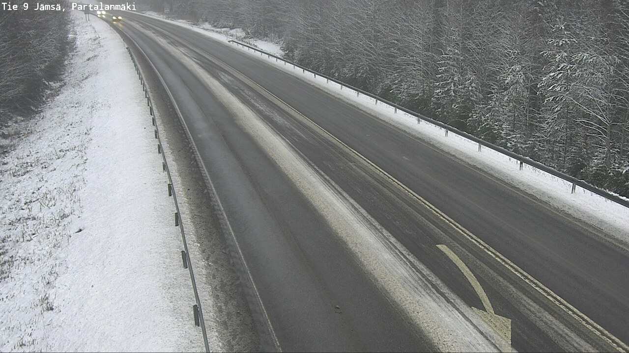 Weather Camera Image Road 9 Jämsä, Partalanmäki, Jämsä, Keski-Suomi