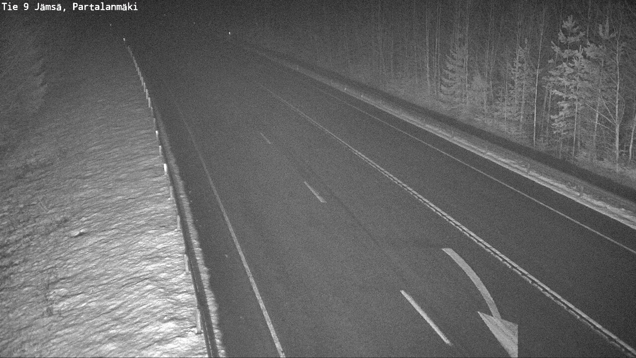 Weather Camera Image Road 9 Jämsä, Partalanmäki, Jämsä, Keski-Suomi