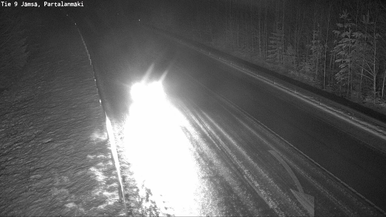 Weather Camera Image Road 9 Jämsä, Partalanmäki, Jämsä, Keski-Suomi