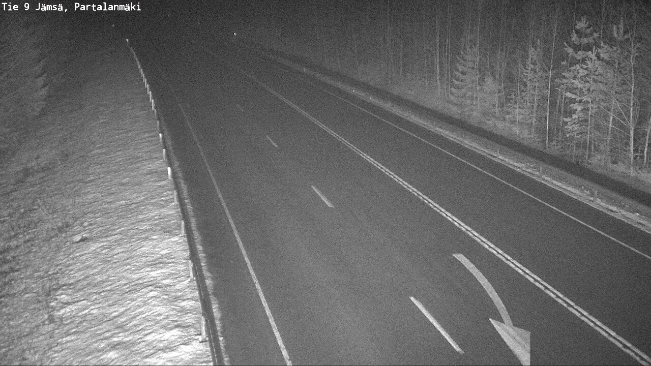 Weather Camera Image Road 9 Jämsä, Partalanmäki, Jämsä, Keski-Suomi