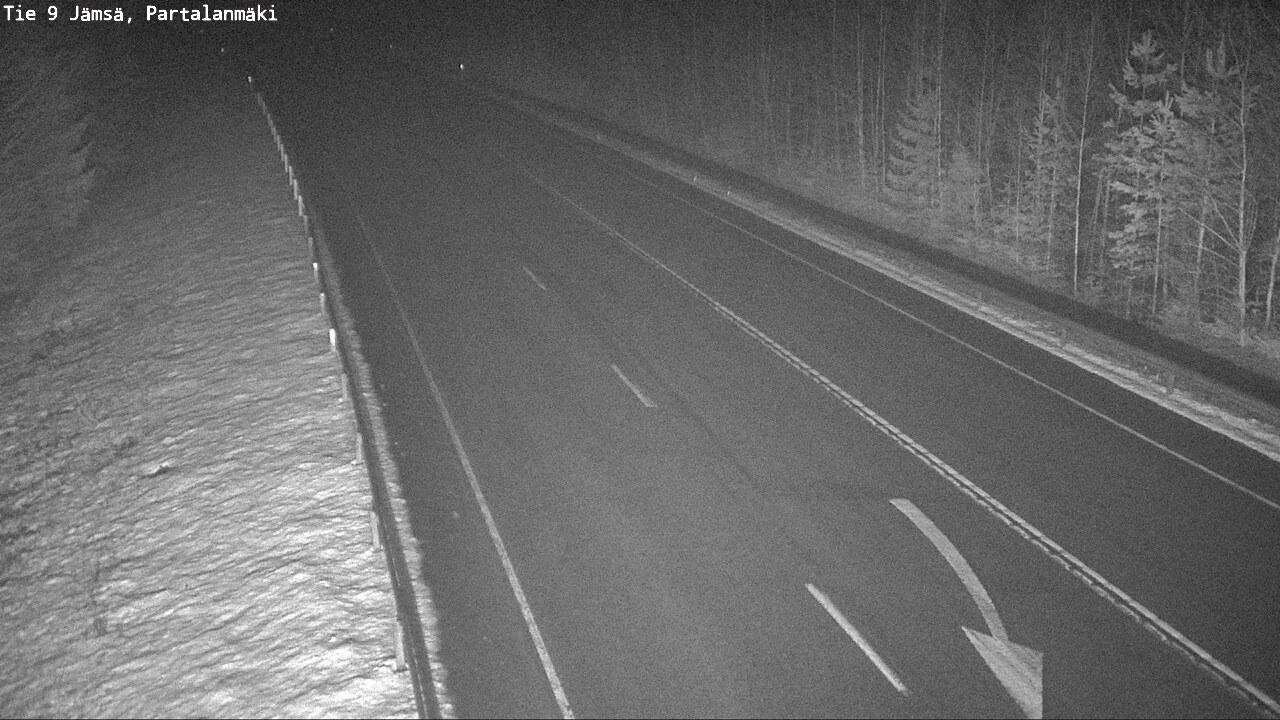 Weather Camera Image Road 9 Jämsä, Partalanmäki, Jämsä, Keski-Suomi