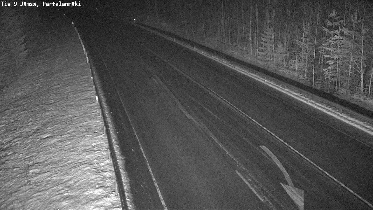 Weather Camera Image Road 9 Jämsä, Partalanmäki, Jämsä, Keski-Suomi