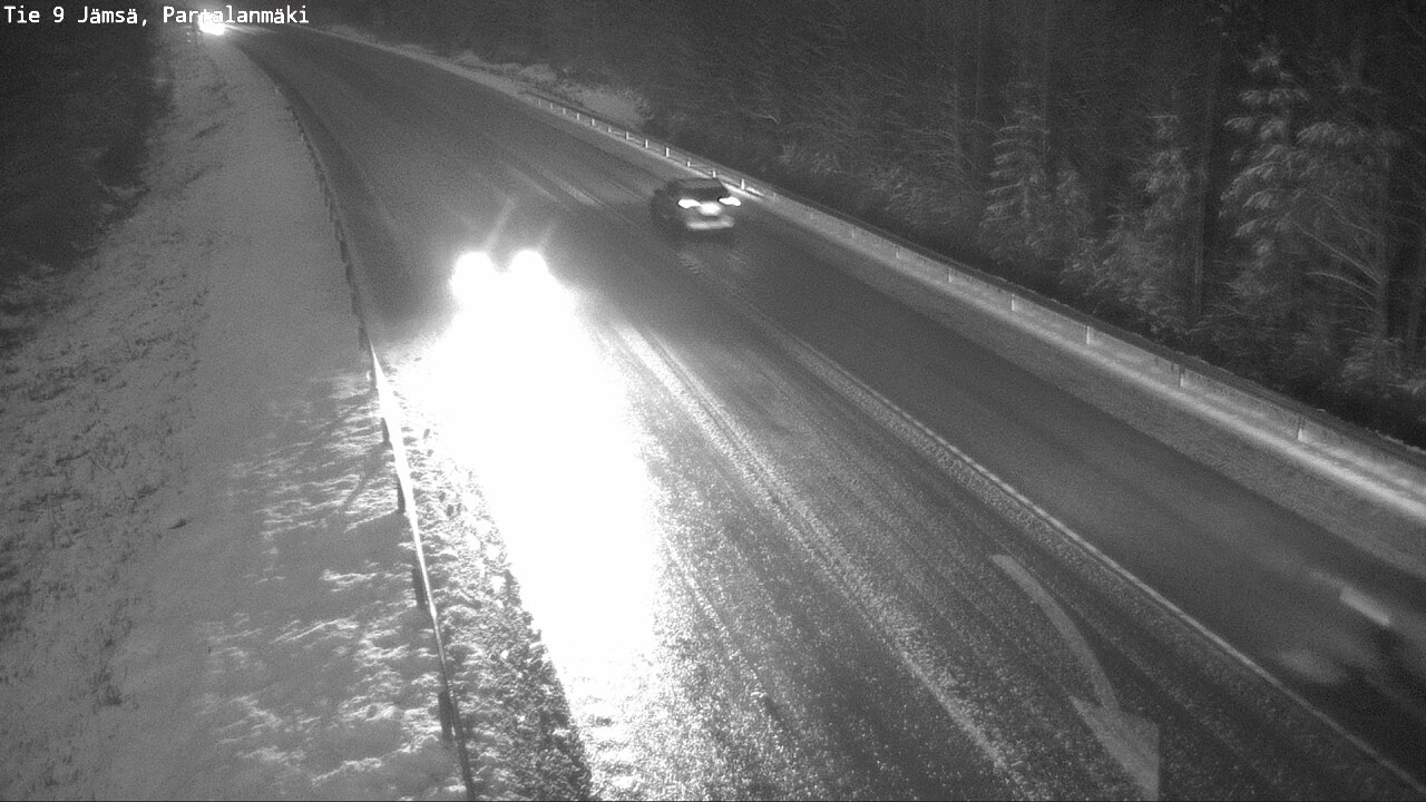 Weather Camera Image Road 9 Jämsä, Partalanmäki, Jämsä, Keski-Suomi