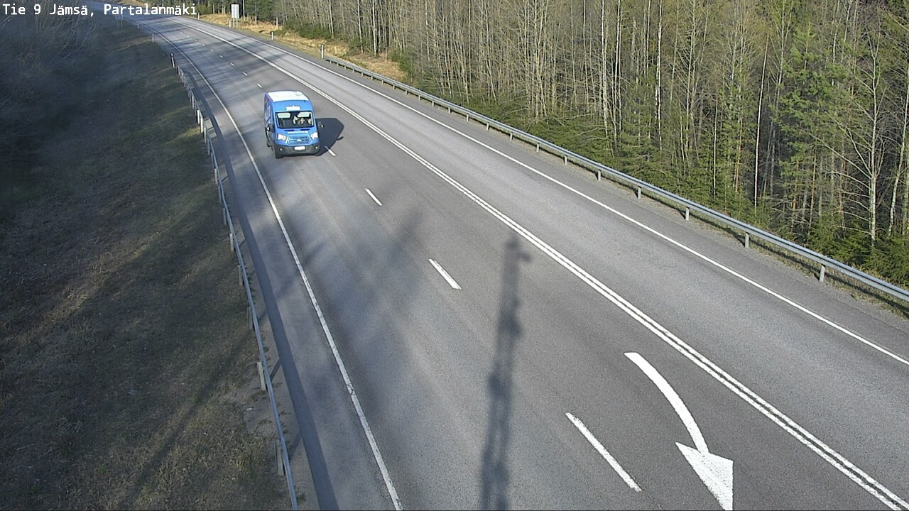 Kelikamerat Kuva Tie 9 Jämsä, Partalanmäki, Jämsä, Keski-Suomi