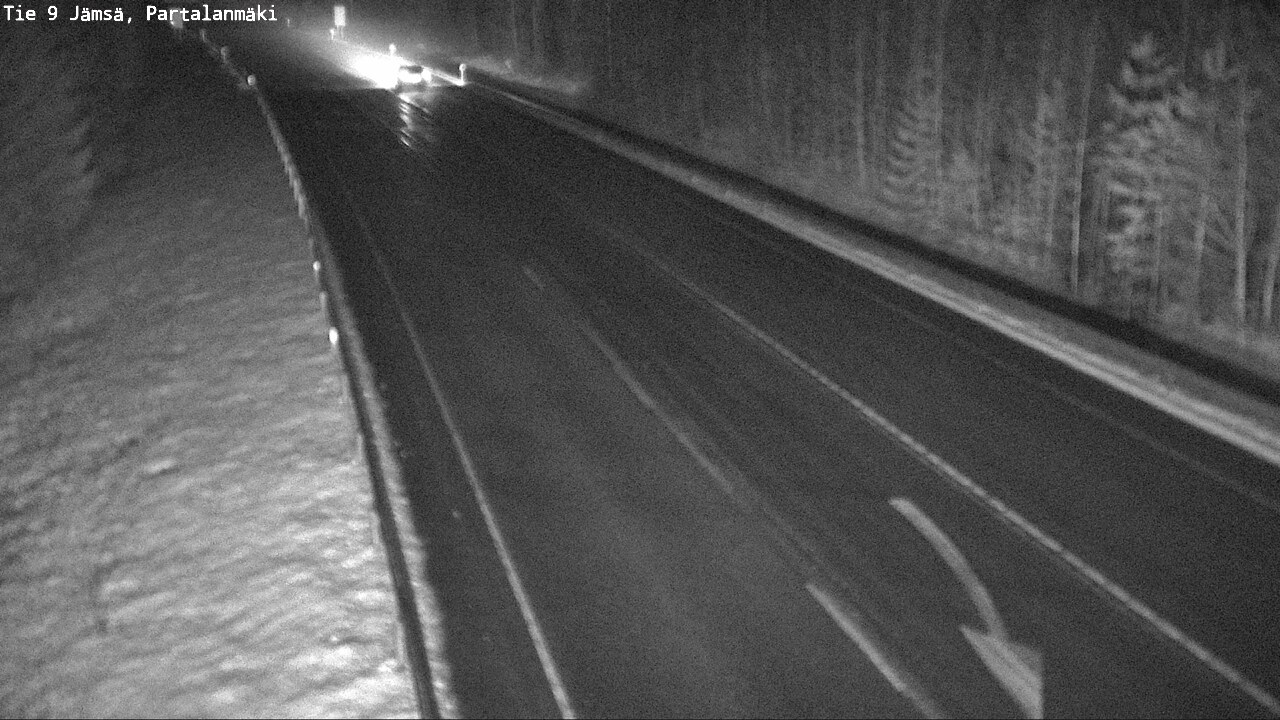 Weather Camera Image Road 9 Jämsä, Partalanmäki, Jämsä, Keski-Suomi