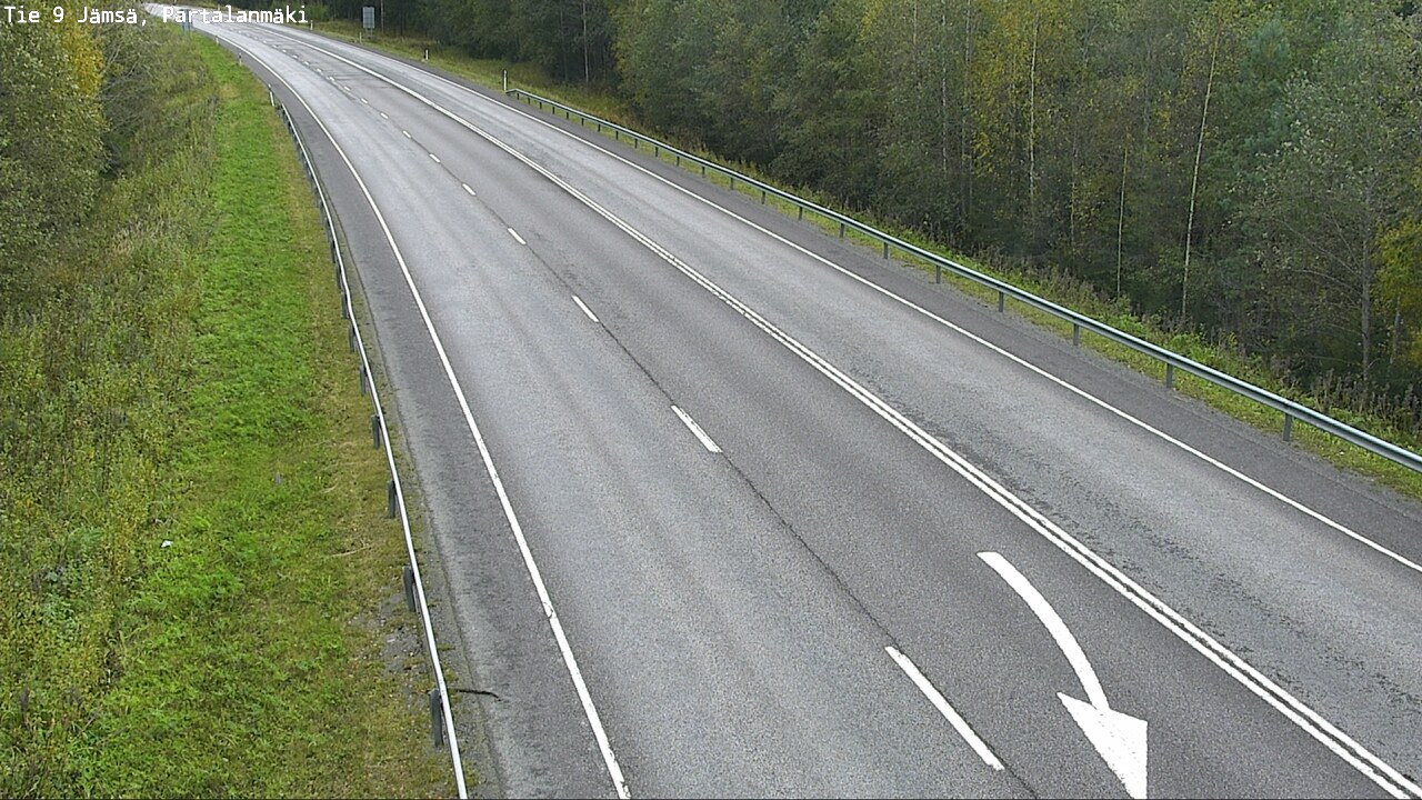 Weather Camera Image Road 9 Jämsä, Partalanmäki, Jämsä, Keski-Suomi
