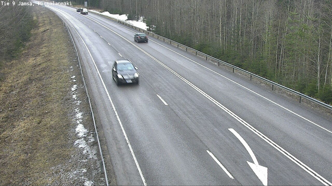 Kelikamerat Kuva Tie 9 Jämsä, Partalanmäki, Jämsä, Keski-Suomi