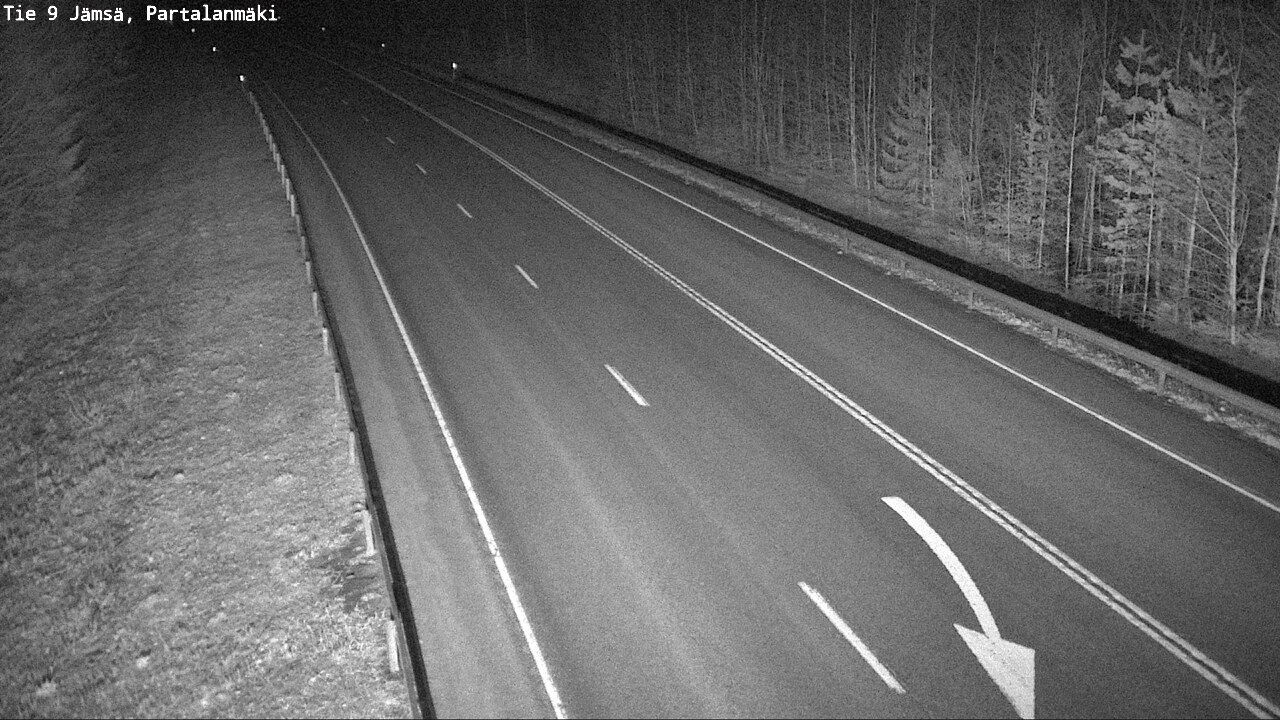 Weather Camera Image Road 9 Jämsä, Partalanmäki, Jämsä, Keski-Suomi