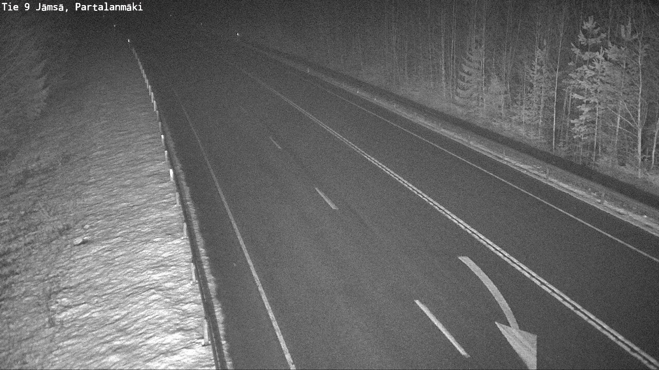 Weather Camera Image Road 9 Jämsä, Partalanmäki, Jämsä, Keski-Suomi