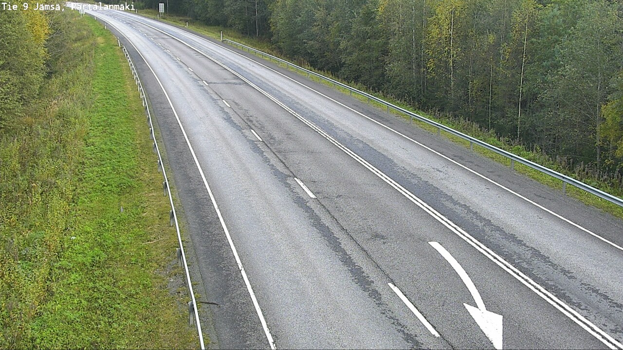 Kelikamerat Kuva Tie 9 Jämsä, Partalanmäki, Jämsä, Keski-Suomi