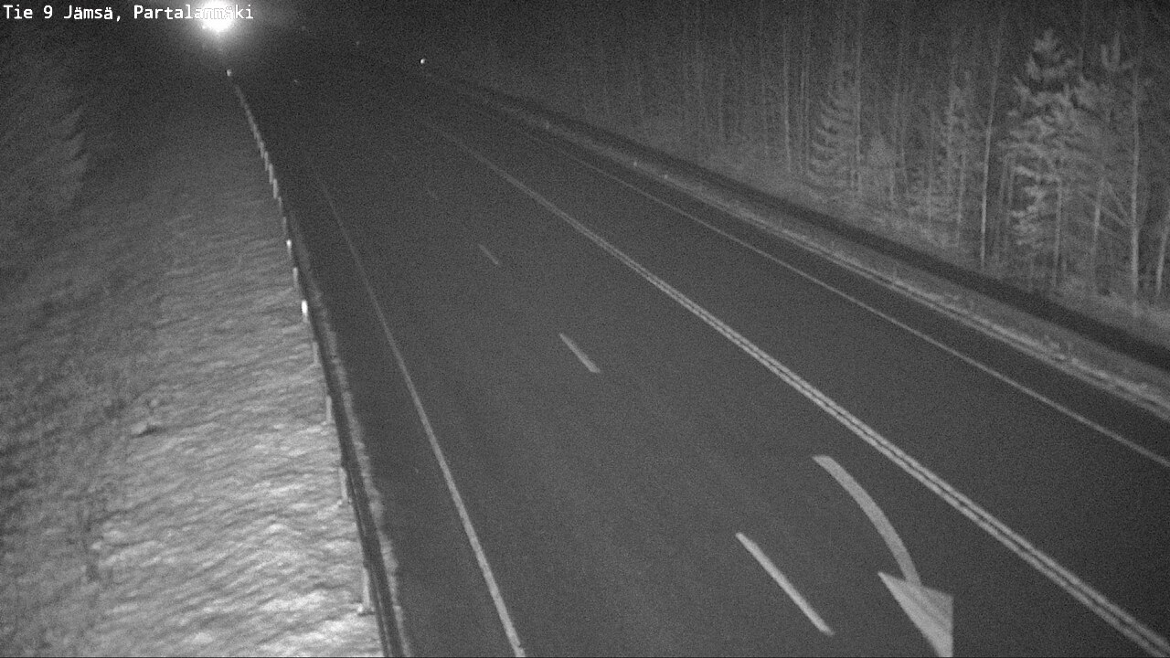 Weather Camera Image Road 9 Jämsä, Partalanmäki, Jämsä, Keski-Suomi