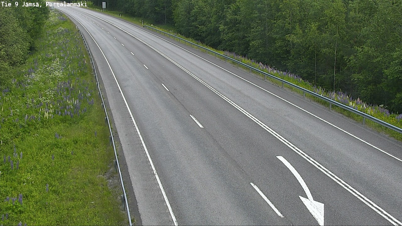 Kelikamerat Kuva Tie 9 Jämsä, Partalanmäki, Jämsä, Keski-Suomi