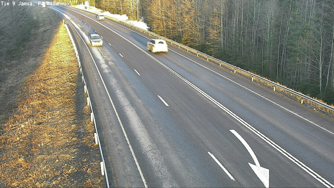Weather Camera Image Road 9 Jämsä, Partalanmäki, Jämsä, Keski-Suomi