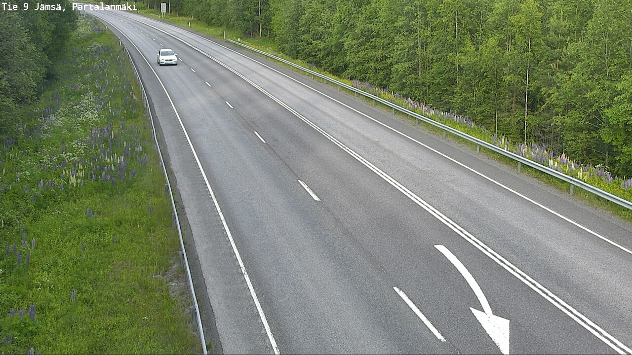 Kelikamerat Kuva Tie 9 Jämsä, Partalanmäki, Jämsä, Keski-Suomi