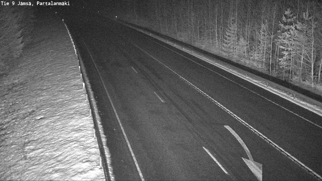 Weather Camera Image Road 9 Jämsä, Partalanmäki, Jämsä, Keski-Suomi