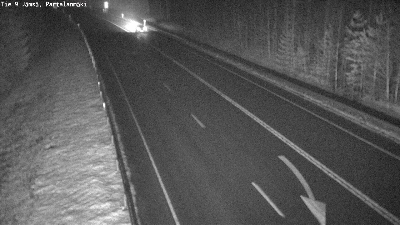 Weather Camera Image Road 9 Jämsä, Partalanmäki, Jämsä, Keski-Suomi
