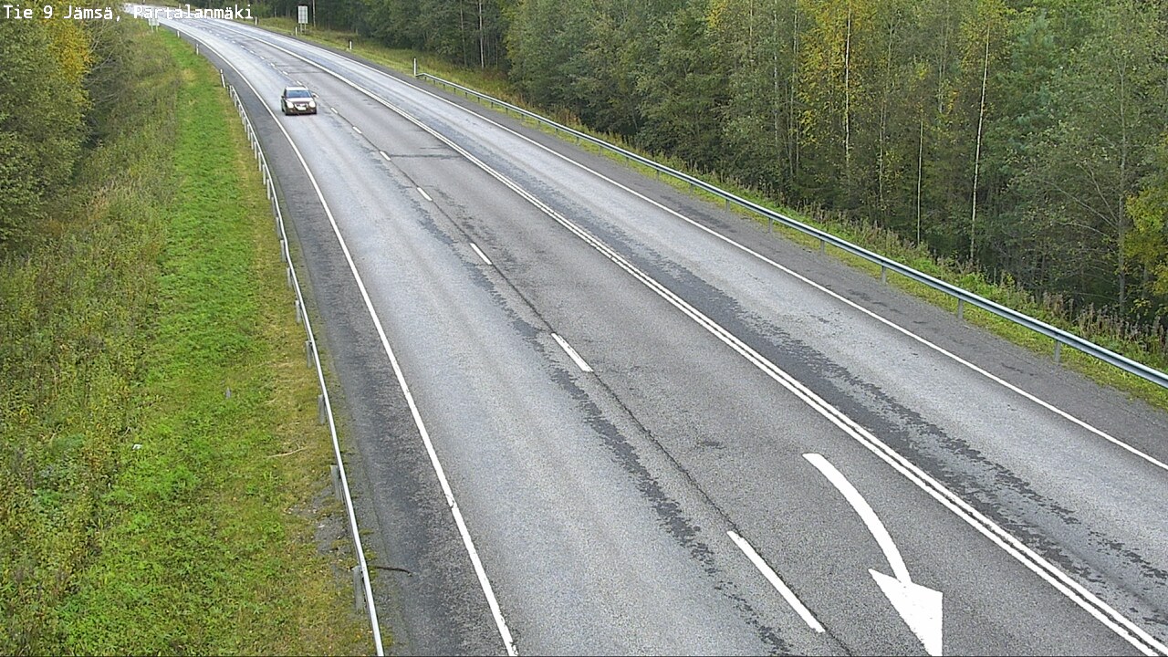Kelikamerat Kuva Tie 9 Jämsä, Partalanmäki, Jämsä, Keski-Suomi