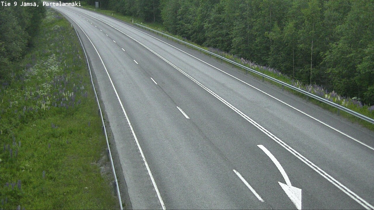 Kelikamerat Kuva Tie 9 Jämsä, Partalanmäki, Jämsä, Keski-Suomi