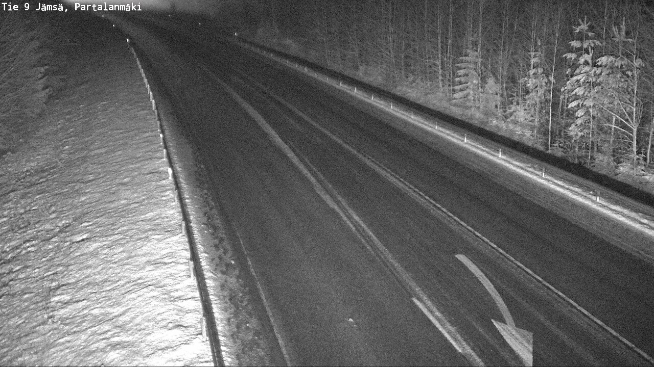 Weather Camera Image Road 9 Jämsä, Partalanmäki, Jämsä, Keski-Suomi