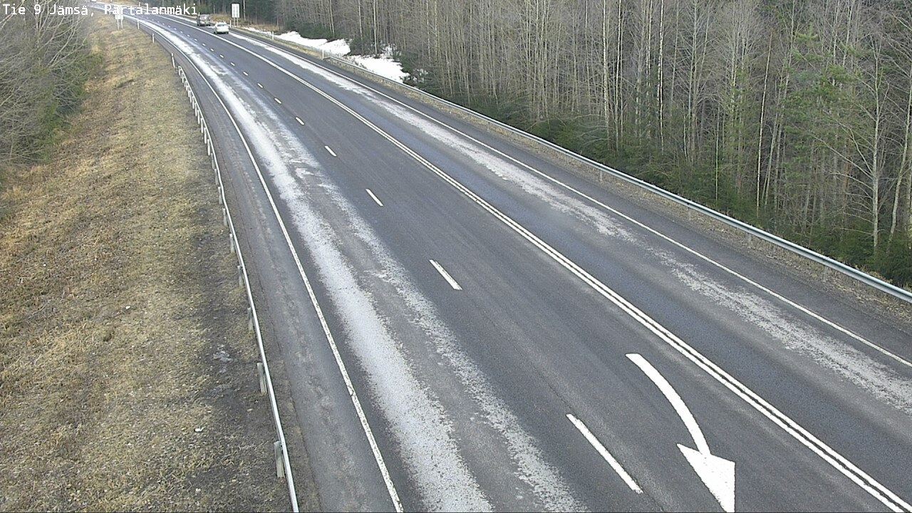 Weather Camera Image Road 9 Jämsä, Partalanmäki, Jämsä, Keski-Suomi