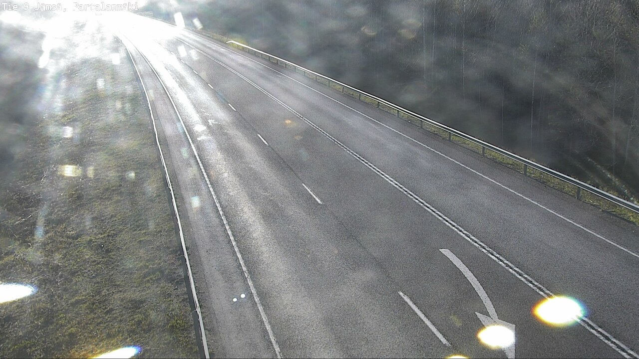 Weather Camera Image Road 9 Jämsä, Partalanmäki, Jämsä, Keski-Suomi