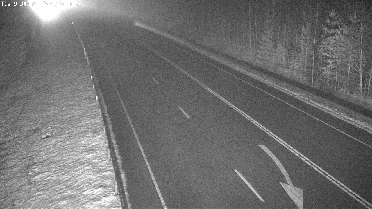 Weather Camera Image Road 9 Jämsä, Partalanmäki, Jämsä, Keski-Suomi