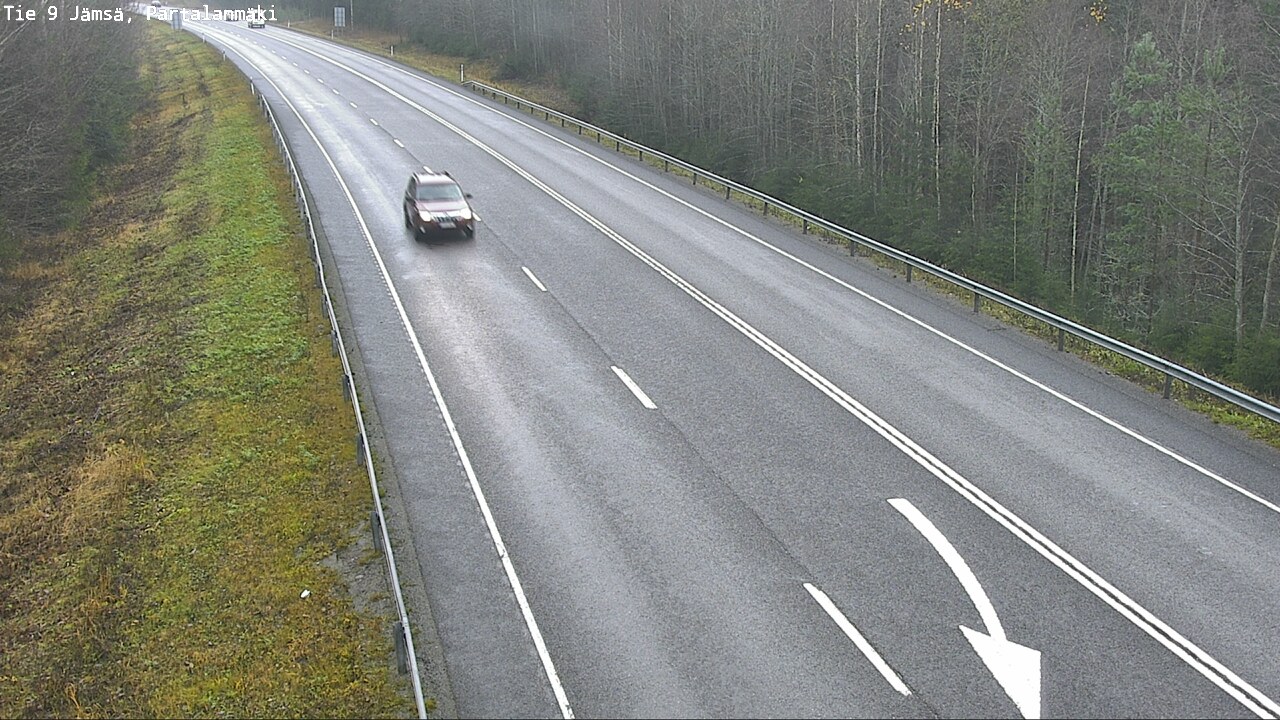 Kelikamerat Kuva Tie 9 Jämsä, Partalanmäki, Jämsä, Keski-Suomi