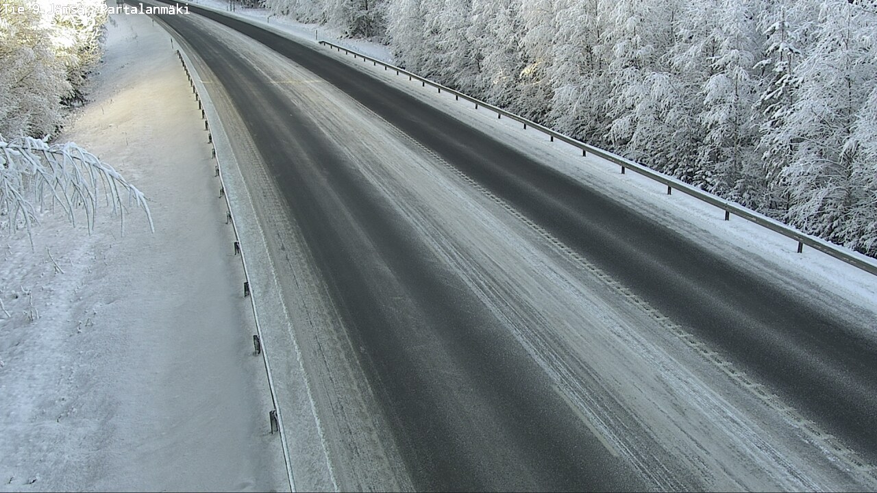 Weather Camera Image Road 9 Jämsä, Partalanmäki, Jämsä, Keski-Suomi