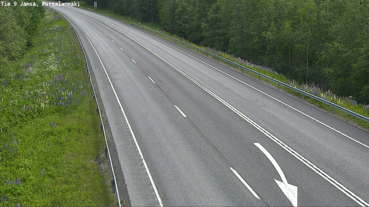 Kelikamerat Kuva Tie 9 Jämsä, Partalanmäki, Jämsä, Keski-Suomi