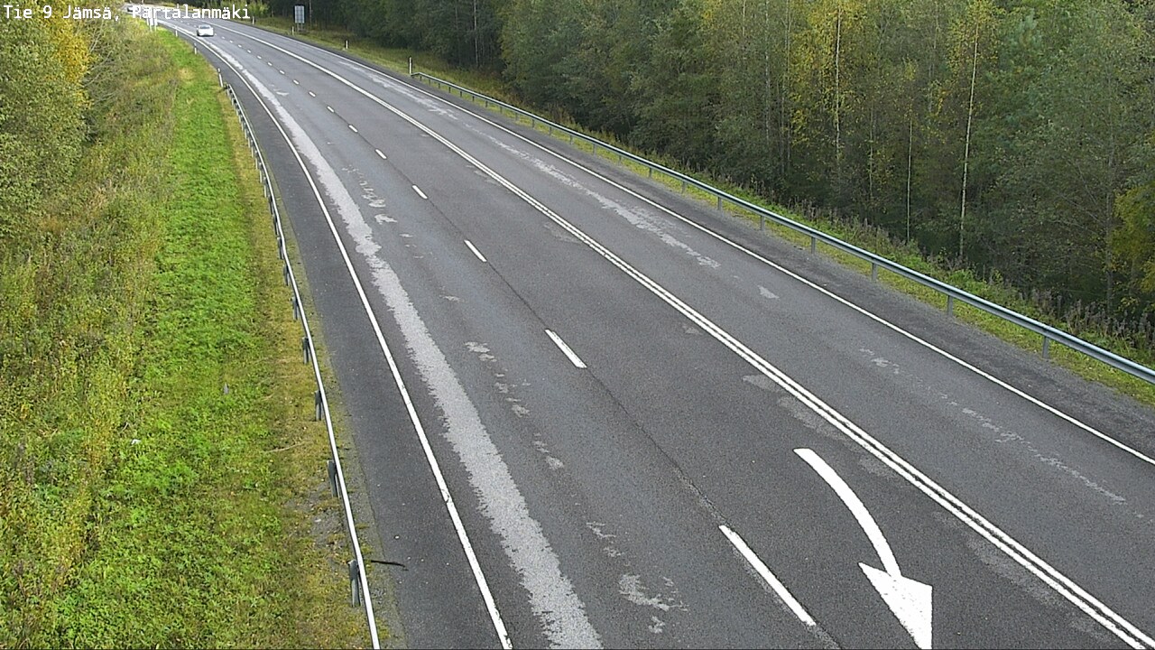 Kelikamerat Kuva Tie 9 Jämsä, Partalanmäki, Jämsä, Keski-Suomi
