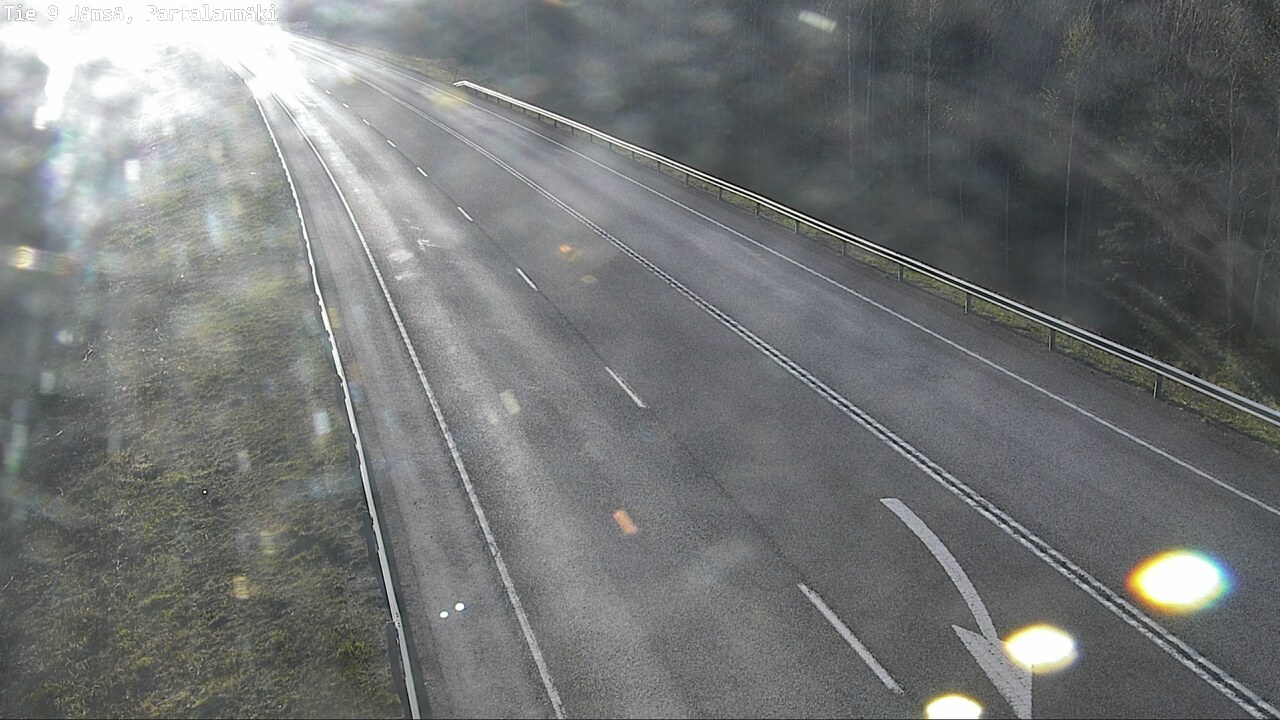 Weather Camera Image Road 9 Jämsä, Partalanmäki, Jämsä, Keski-Suomi