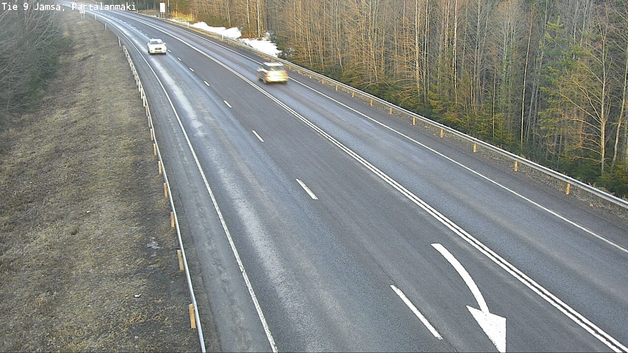 Weather Camera Image Road 9 Jämsä, Partalanmäki, Jämsä, Keski-Suomi