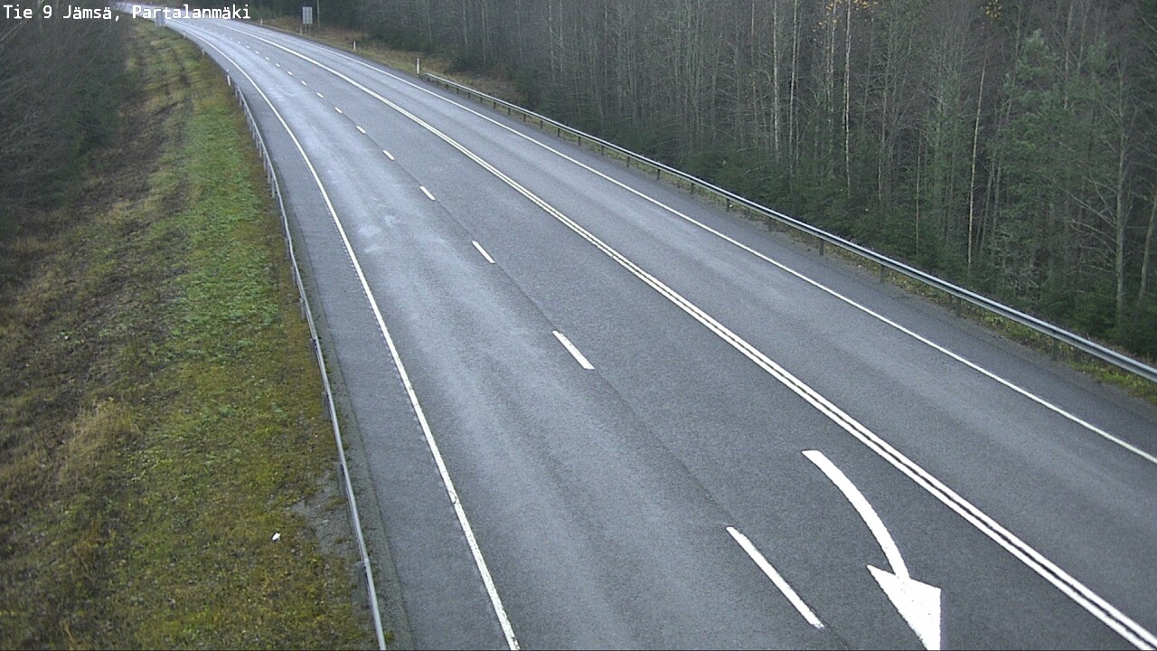 Kelikamerat Kuva Tie 9 Jämsä, Partalanmäki, Jämsä, Keski-Suomi