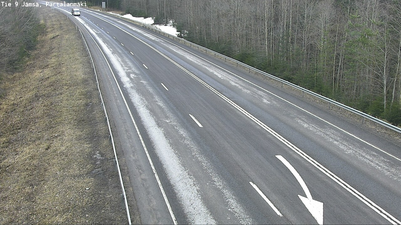 Weather Camera Image Väg 9 Jämsä, Partalanmäki, Jämsä, Keski-Suomi