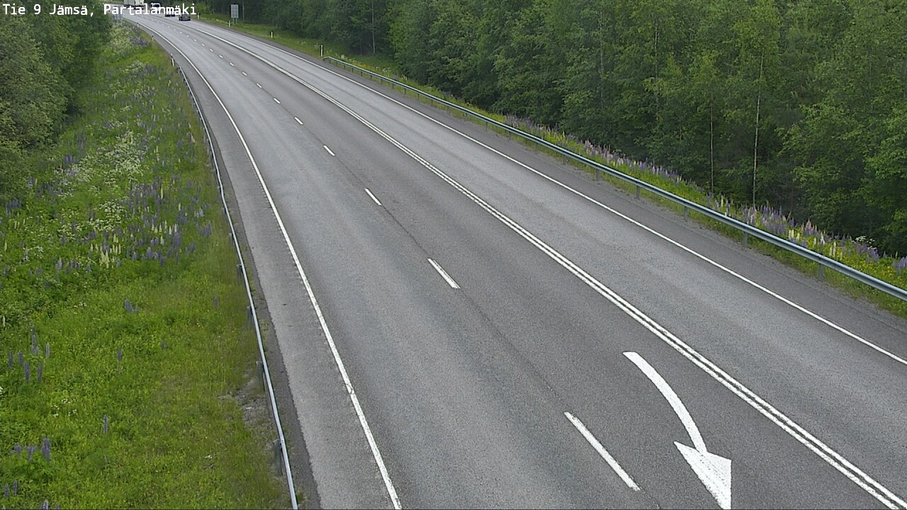 Kelikamerat Kuva Tie 9 Jämsä, Partalanmäki, Jämsä, Keski-Suomi