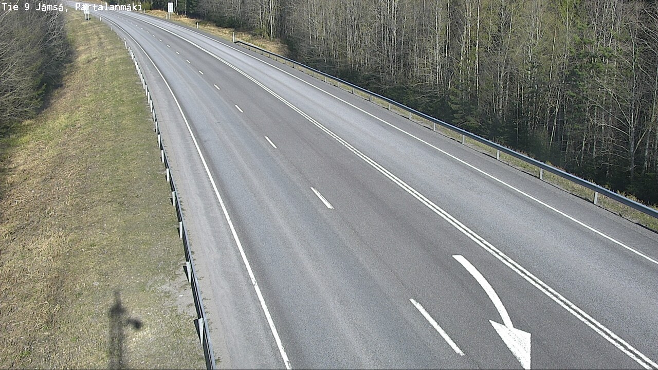 Kelikamerat Kuva Tie 9 Jämsä, Partalanmäki, Jämsä, Keski-Suomi