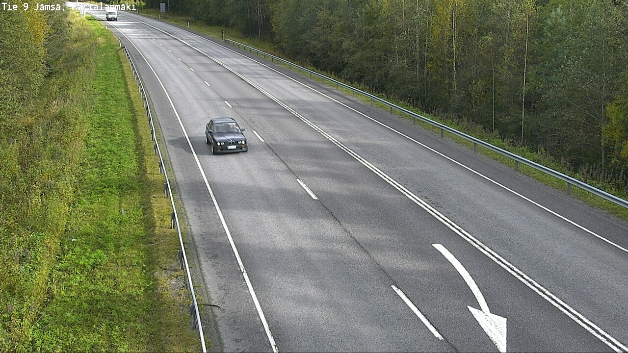 Weather Camera Image Road 9 Jämsä, Partalanmäki, Jämsä, Keski-Suomi
