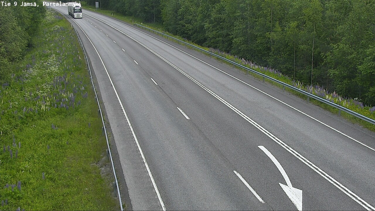 Kelikamerat Kuva Tie 9 Jämsä, Partalanmäki, Jämsä, Keski-Suomi