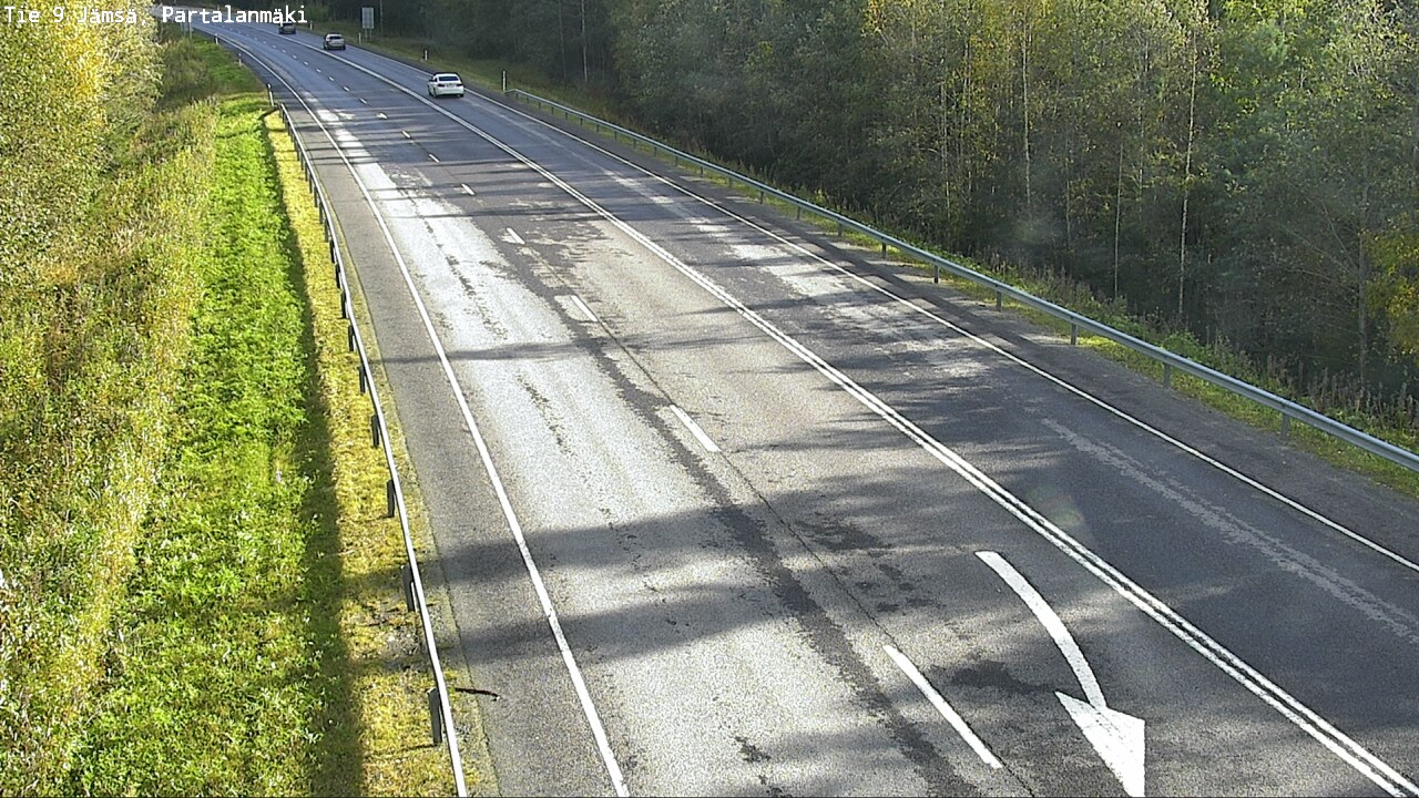 Weather Camera Image Road 9 Jämsä, Partalanmäki, Jämsä, Keski-Suomi