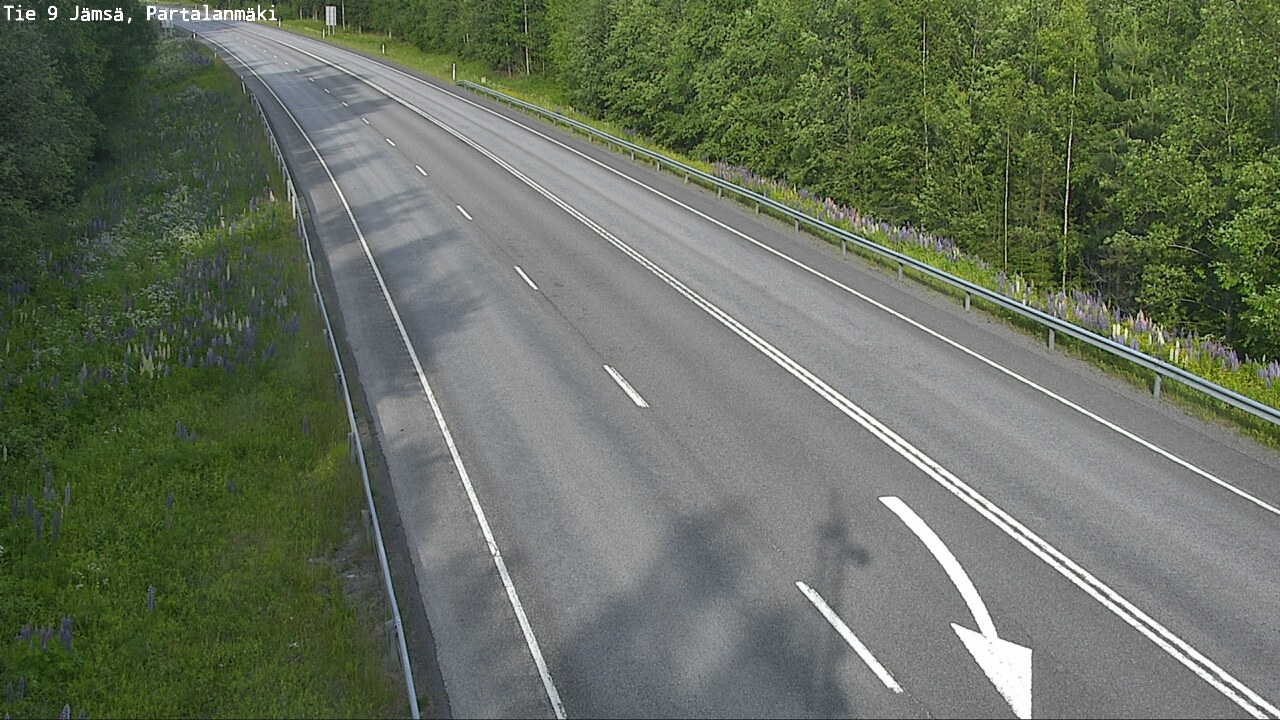 Kelikamerat Kuva Tie 9 Jämsä, Partalanmäki, Jämsä, Keski-Suomi