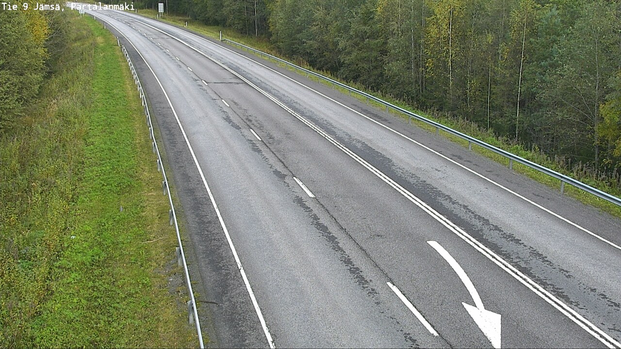 Kelikamerat Kuva Tie 9 Jämsä, Partalanmäki, Jämsä, Keski-Suomi