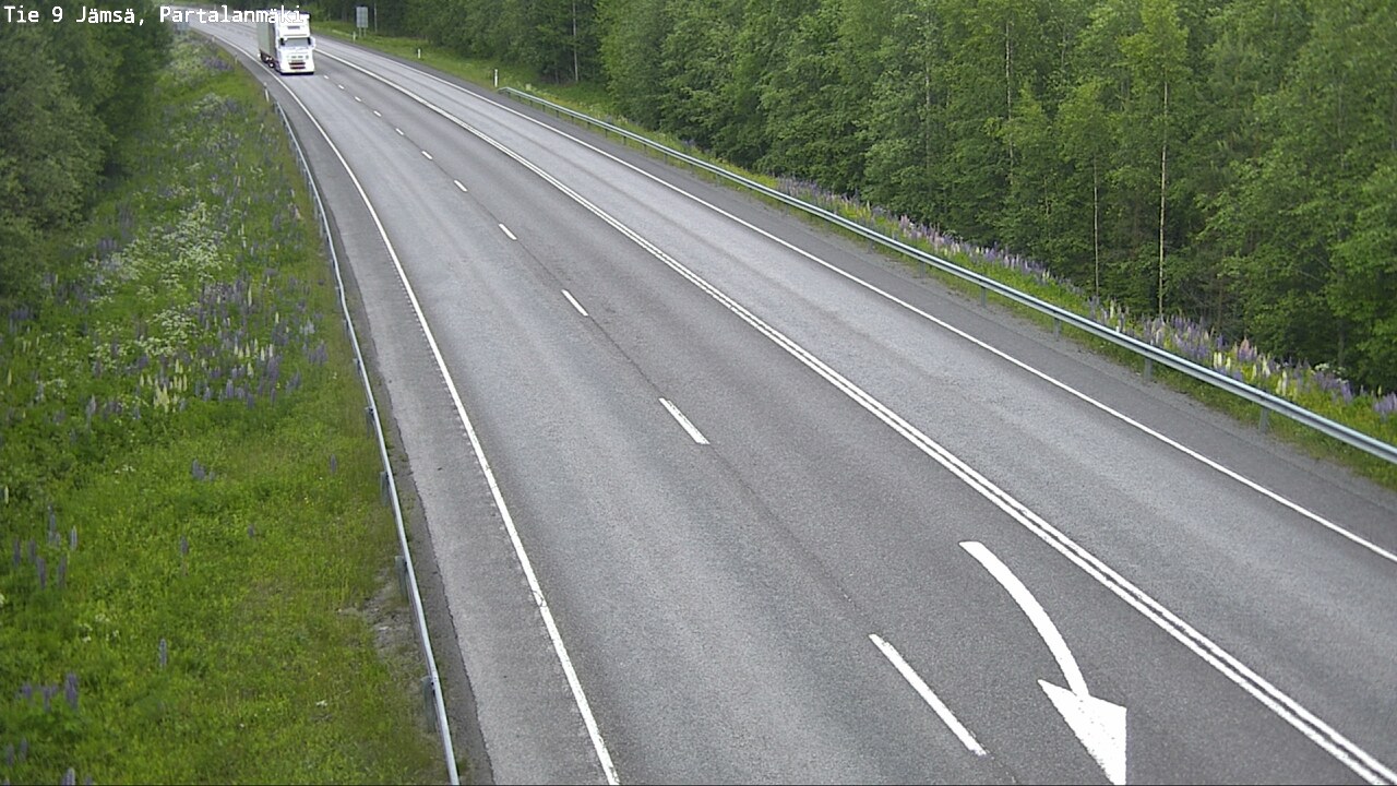 Kelikamerat Kuva Tie 9 Jämsä, Partalanmäki, Jämsä, Keski-Suomi