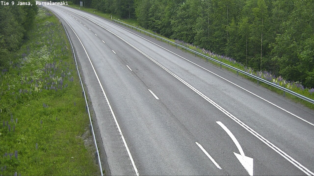 Kelikamerat Kuva Tie 9 Jämsä, Partalanmäki, Jämsä, Keski-Suomi